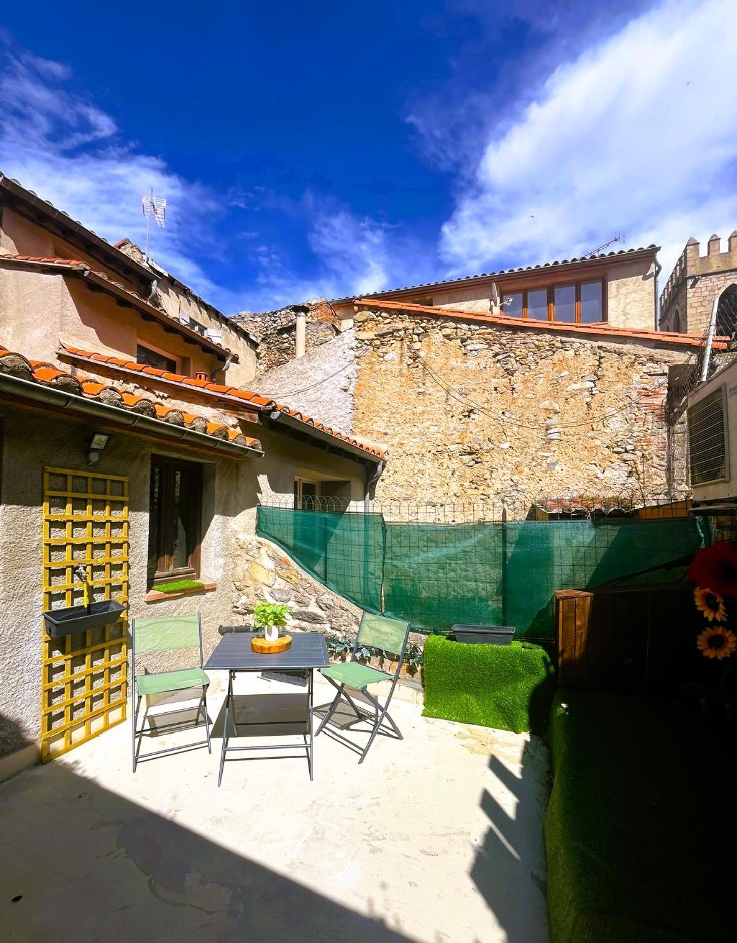Appartement Au Pied Des Remparts 10 Rue Saint Jean à Villefranche-de-Conflent Extérieur photo